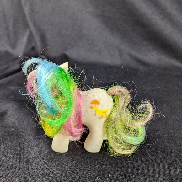 My Little Pony 1987 Quackers MLP G1 Duck Umbrella Rainbow - Picture 2 of 6
